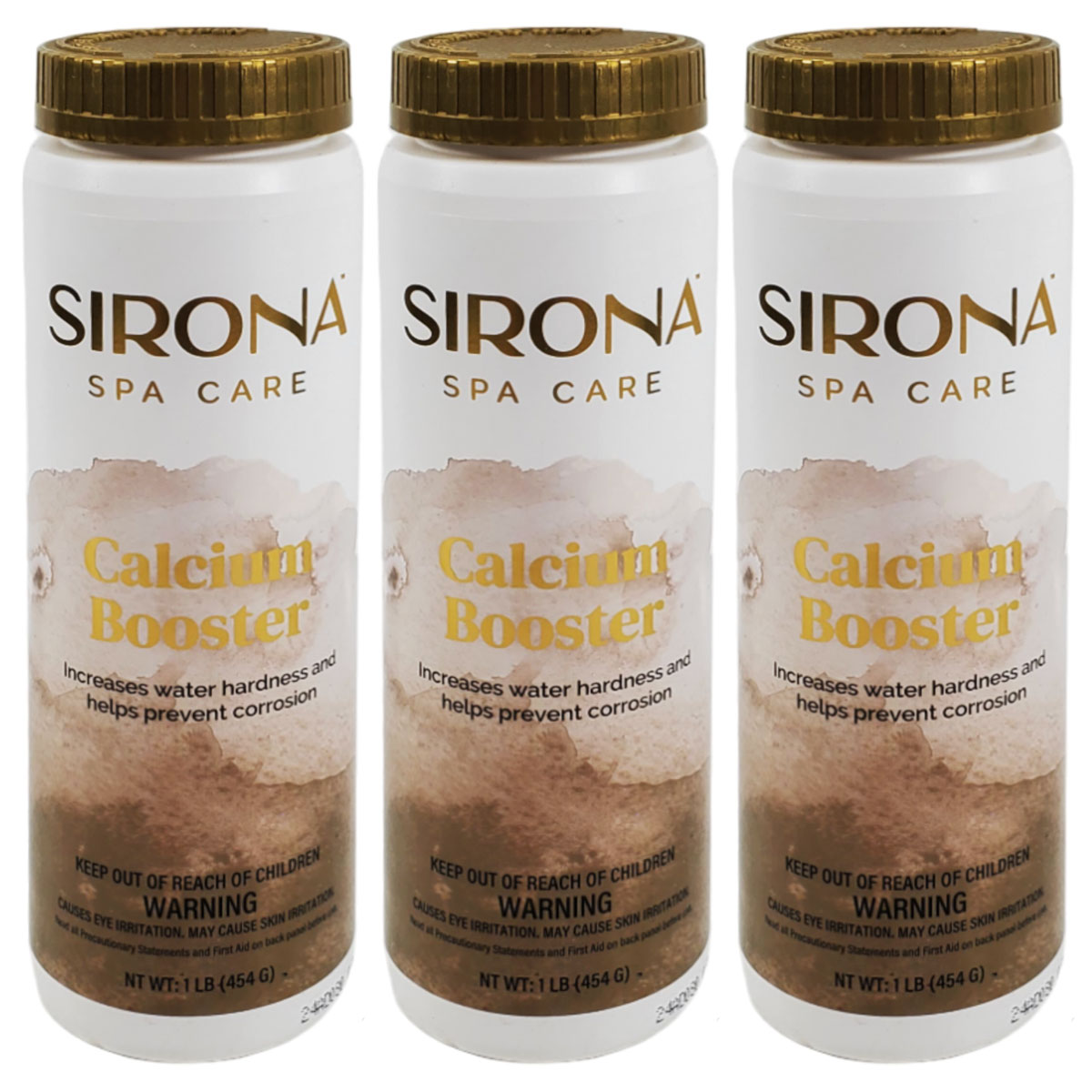 82148 Sirona Spa Calcium Booster Granular 1LB - 3 Bottles