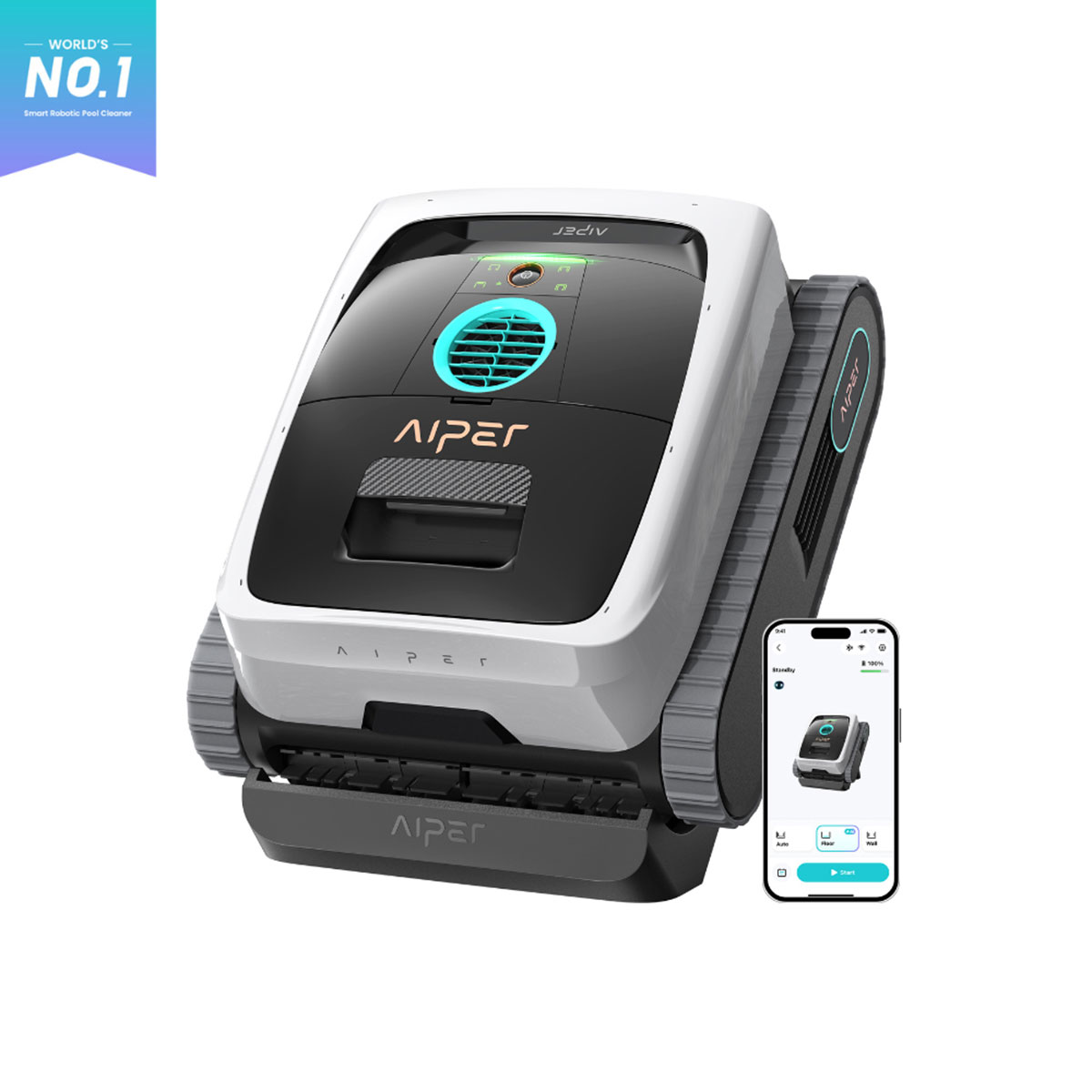Aiper Scuba N3 AI Vision Cordless Robotic Swimming Pool Cleaner