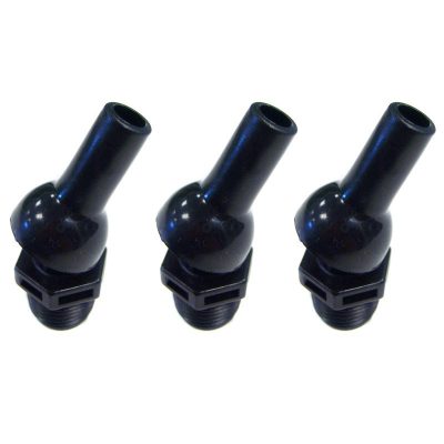 25597-000-900 CMP Swimming Pool Deck Jet Nozzle None-Adjustable Flow 3-Pack Multi-Pack