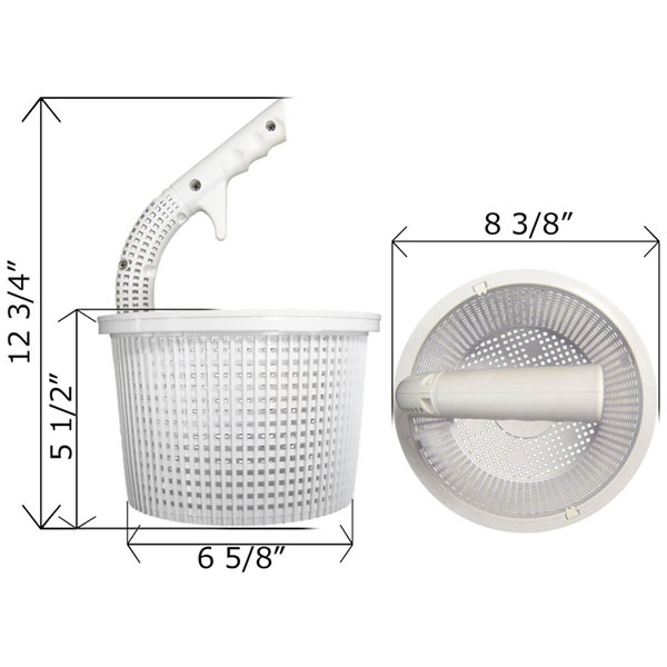 27182-300-000 CMP Vented Handle FlowSkim Skimmer Basket