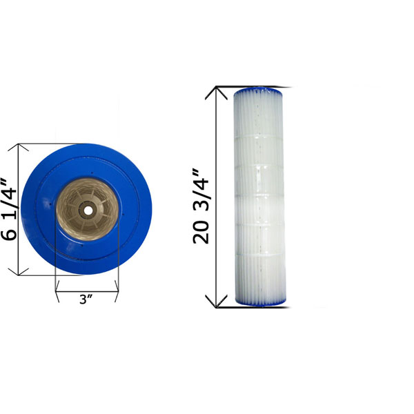 C-6960 Cartridge Filter Pentair Quad D.E. 60 178654