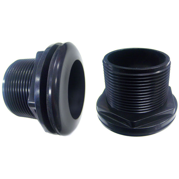 9120SS Heavy Duty 2 in. Slip Slip Bulkhead Fitting