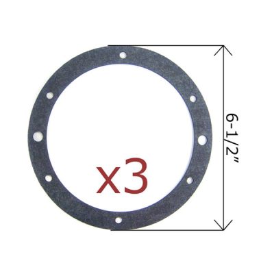 79204603 Pentair 3 Gasket Set Small Stainless Steel Niche