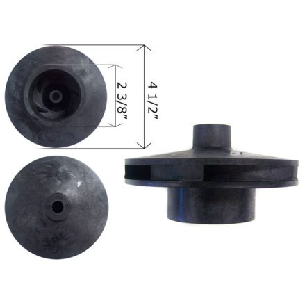 355043 Pentair® SuperFlo Pinnacle 0.5-0.75 HP Pump Impeller – PoolAqua.com