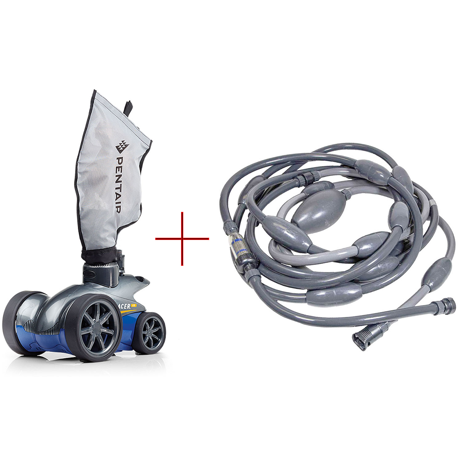 Pentair Lacer LS 360330 Pool Cleaner's Head and Hose Kit