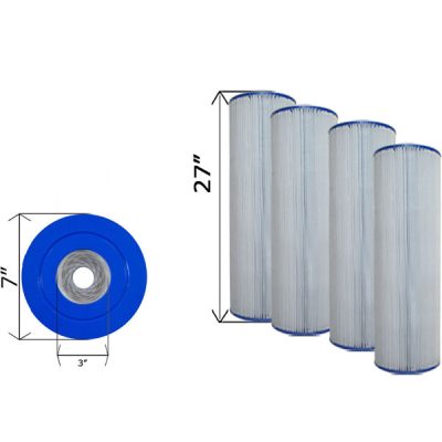 Replacement Cartridge for Jandy CL460 CV460 Filters C-7468 - 4 Pack