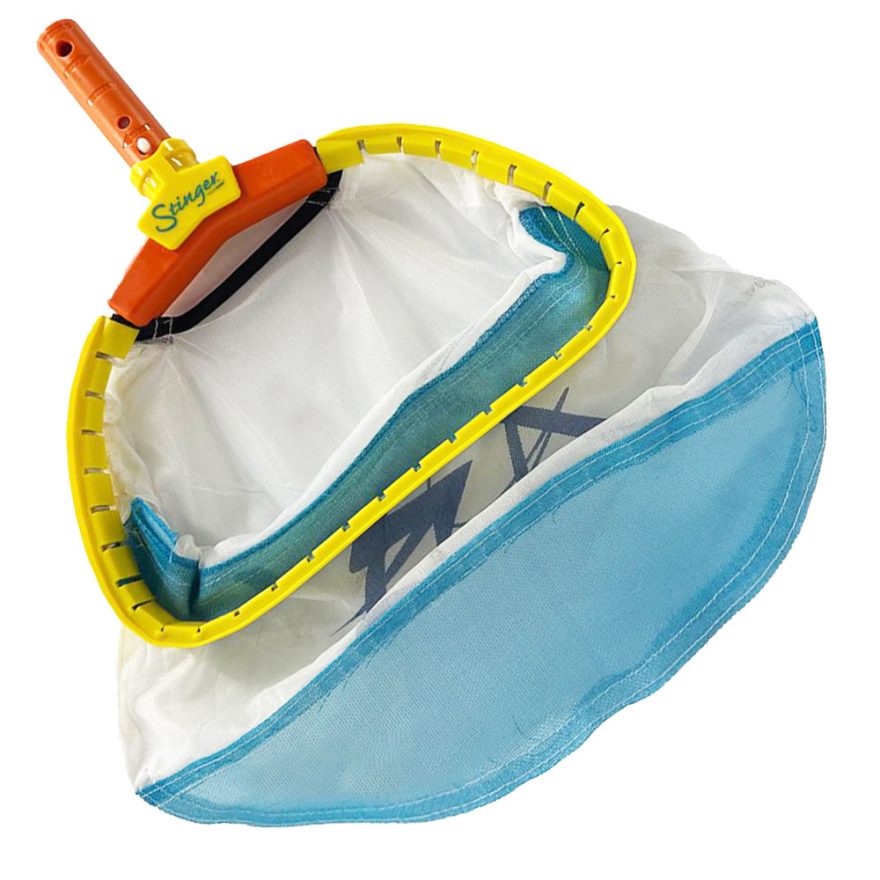 Stinger Mini Spa Leaf Rake 12 inch. With Sand Silt Bag LN4040