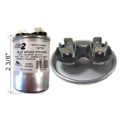 RD-25-370 U.S. Seal Capacitor 25 MFD 370VAC