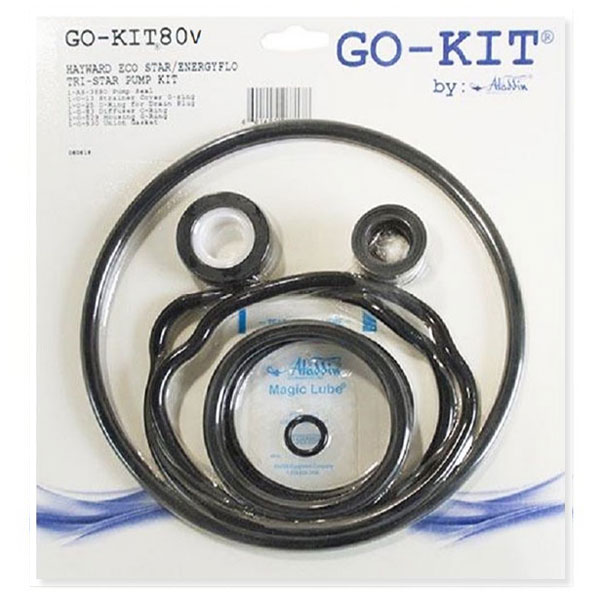 GO-KIT80V Aladdin Hayward EcoStar Tristar Pump Seal Kit