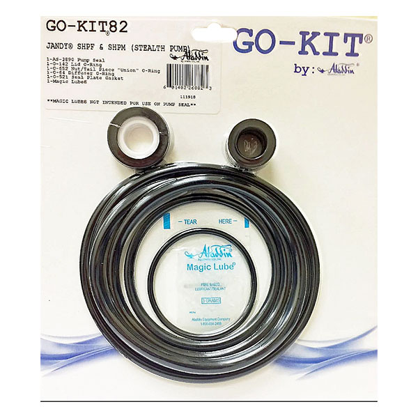 GO-KIT82 Aladdin Jandy SHPF SHPM Pump Seal Kit