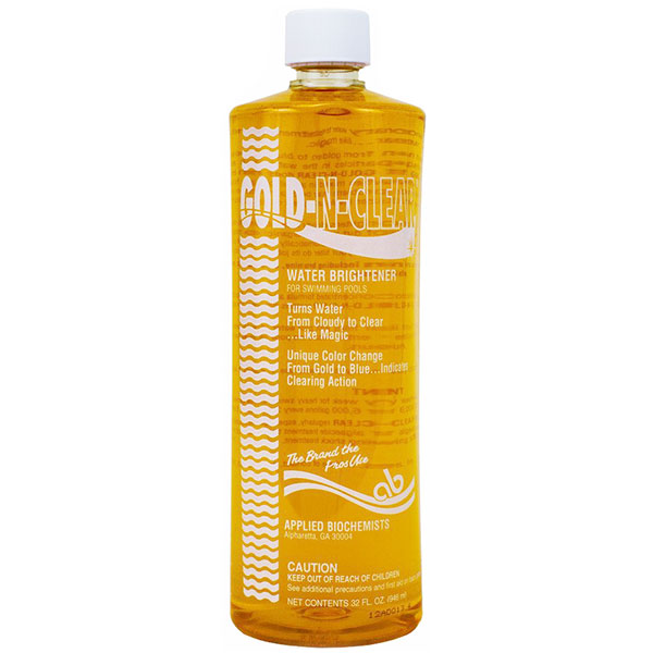 Applied Biochemists Gold-N-Clear Pool Water Clarifier 407803