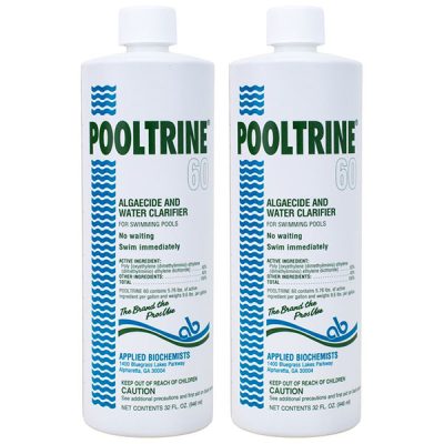 407303 Applied Biochemists Pooltrine 60 Algeacide Clarifier (2 Count)