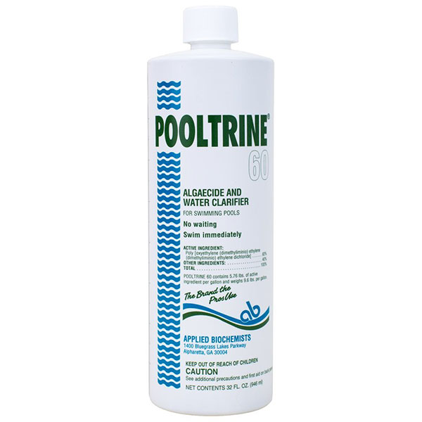 407303 Applied Biochemists Pooltrine 60 Algeacide Clarifier