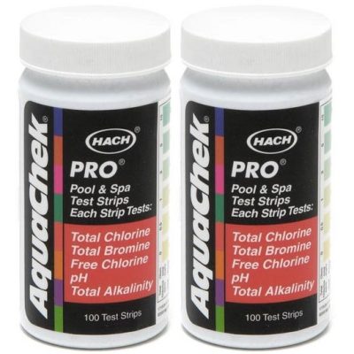 511710 AquaChek Pro 5-Way Pool Test Strips 2-Pack Multi-Pack