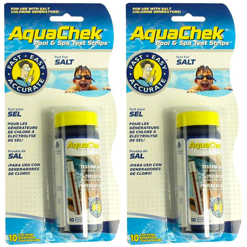 561140A AquaChek White Salt Titrators Pool & Spa Test Strips 2-Pack Multi-Pack