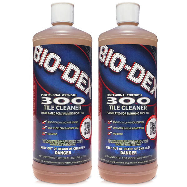 BD300 Bio-Dex 300 Swimming Pool Tile Cleaner BD3OO 2-Pack Multi-Pack