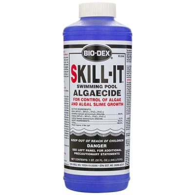 SK132 Bio-Dex Fast Acting Pool Algaecide Skill-It 32oz.