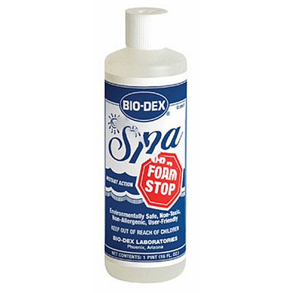 SFS16 Bio-Dex Jacuzzi Spa Foam Stop Down 16oz.