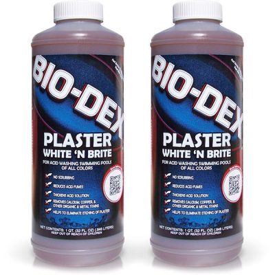 PWB32 Bio-Dex Plaster White N Bright - 2 Pack