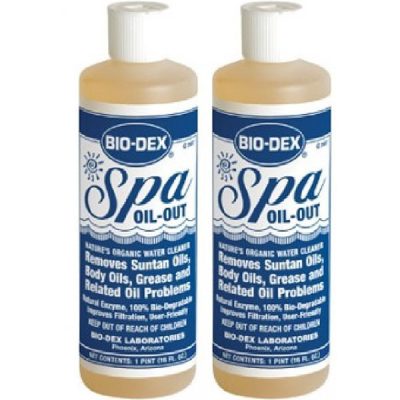 OOSP16 Bio-Dex Spa Oil Out 16oz. 2-Pack Multi-Pack