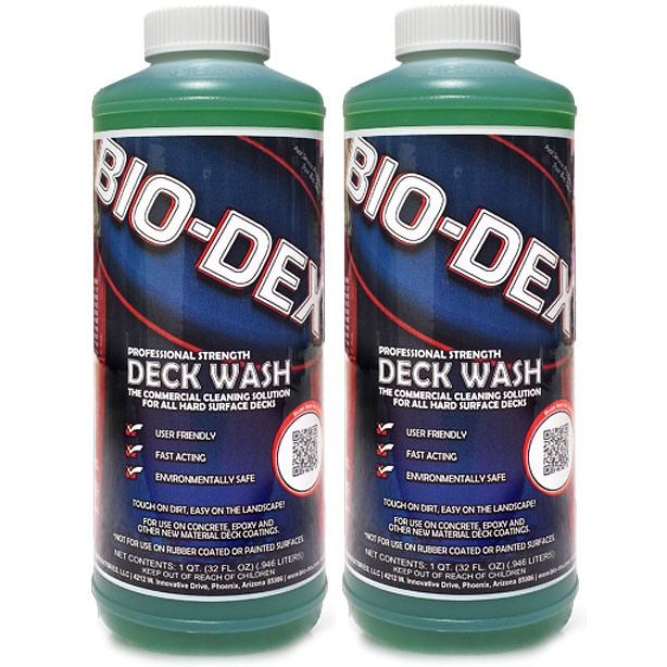 DC032 Bio-Dex Swimming Pool Deck Wash Cleaner 2-Pack Multi-Pack