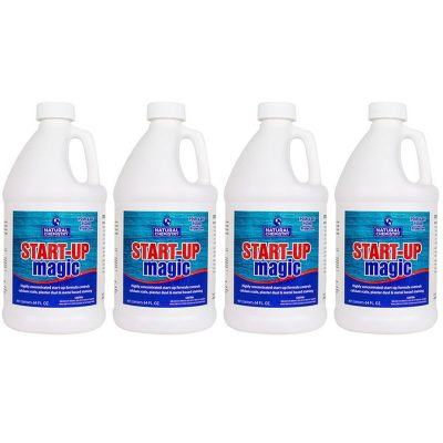 17502NCM BioLab Natural Chemistry 64oz. Start Up Magic 4-Pack Multi-Pack