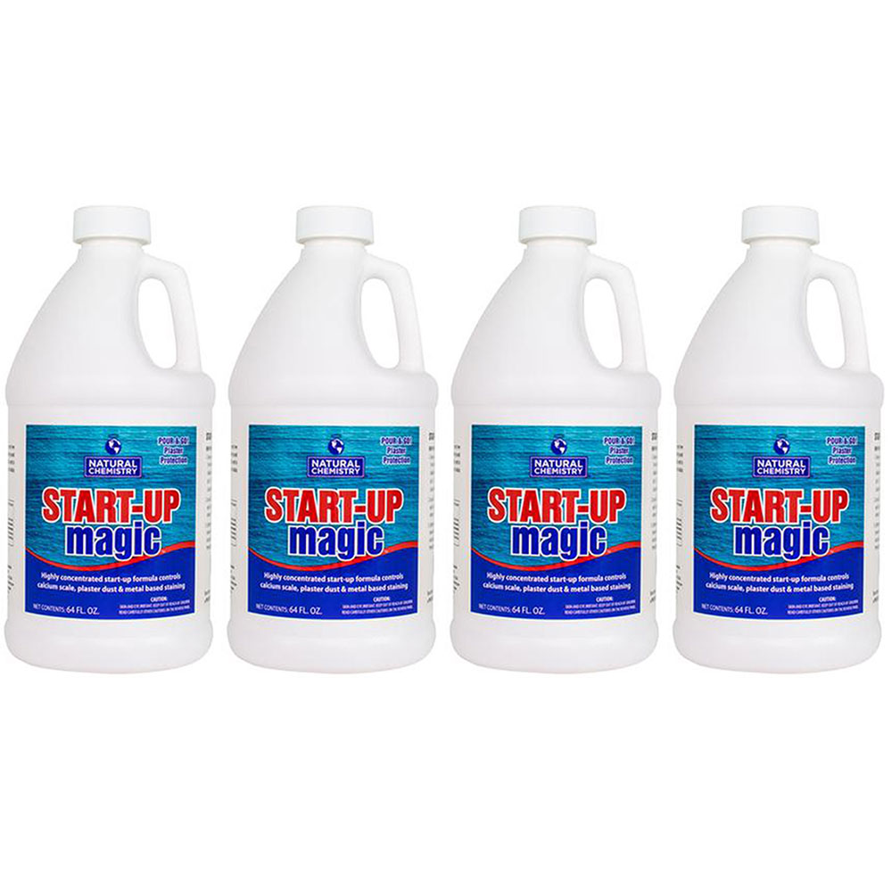 17502NCM BioLab Natural Chemistry 64oz. Start Up Magic 4-Pack Multi-Pack