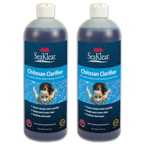 90402SKR BioLab Natural Chemistry Chitosan Clarifier 32oz. - 2 Pack