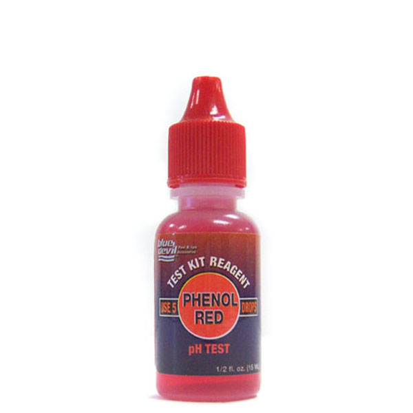 B7022 Blue Devil 0.5 oz. Test Kit Reagent Phenol Red pH