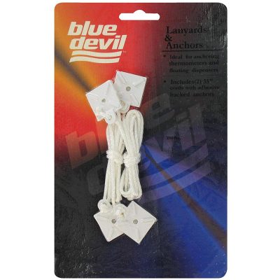 Blue Devil Pool Tablet Floater  Lanyards Anchors 35-Inch B8036C