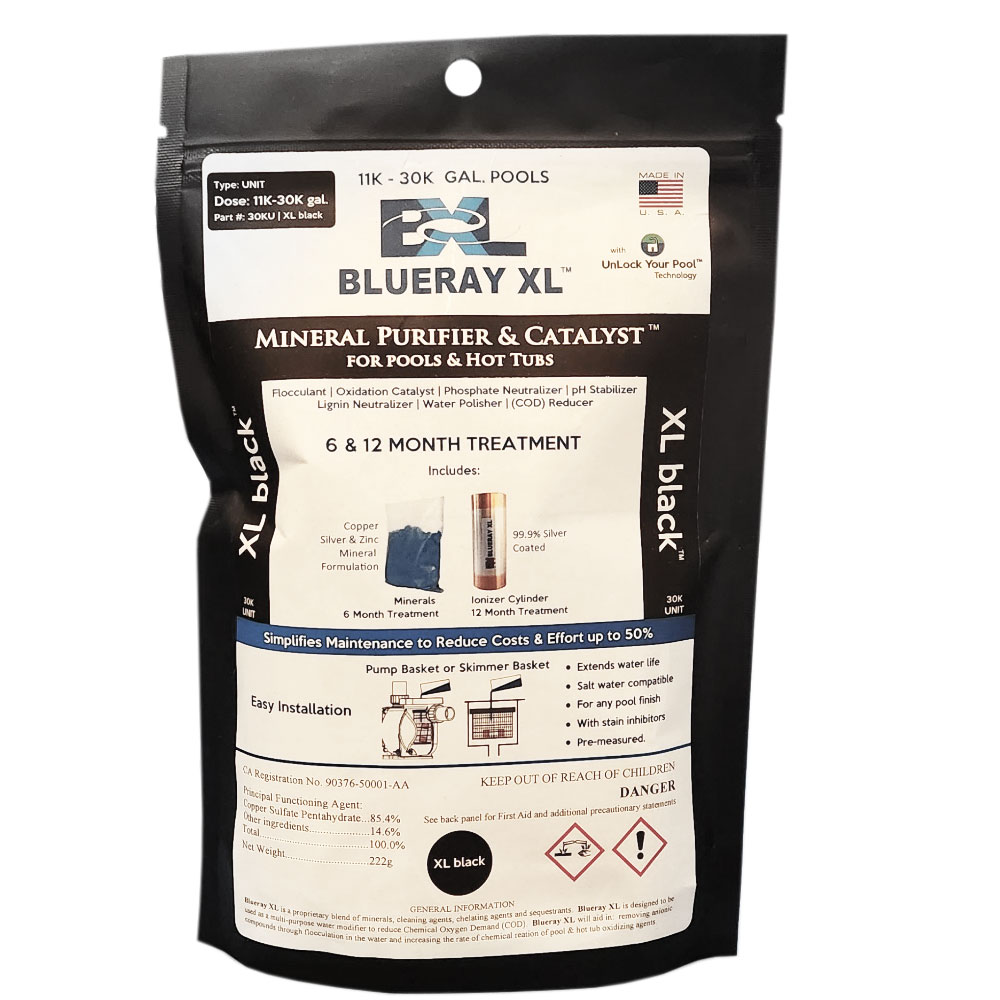 30KU Blueray XL? - XL Black Mineral Purifier & Catalyst? for Pools