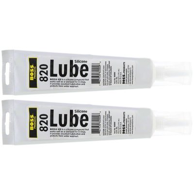 82000B Boss 820 Silicone Lube 5.3oz. Pool and Spa 2-Pack Multi-Pack