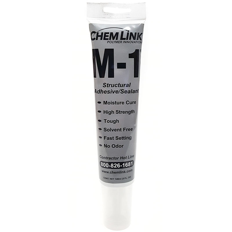 F1277WH ChemLink Adhesive Sealant Sealer Multipurpose M-1 5oz.