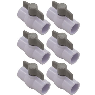 25800-110-000 CMP Socket x Socket Ball Valve 1 Inch 6-Pack Multi-Pack