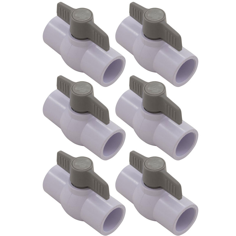 25800-110-000 CMP Socket x Socket Ball Valve 1 Inch (6 Count)