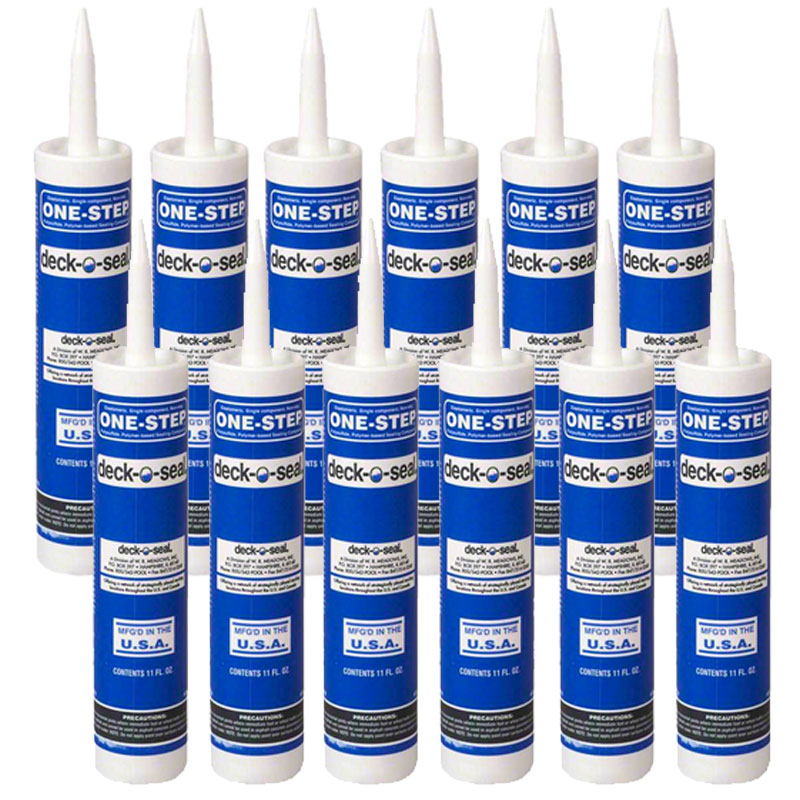 4705012 Deck O Seal Deck-O-Seal Pool Deck One Step Sealant Gray 12-Pack Multi-Pack