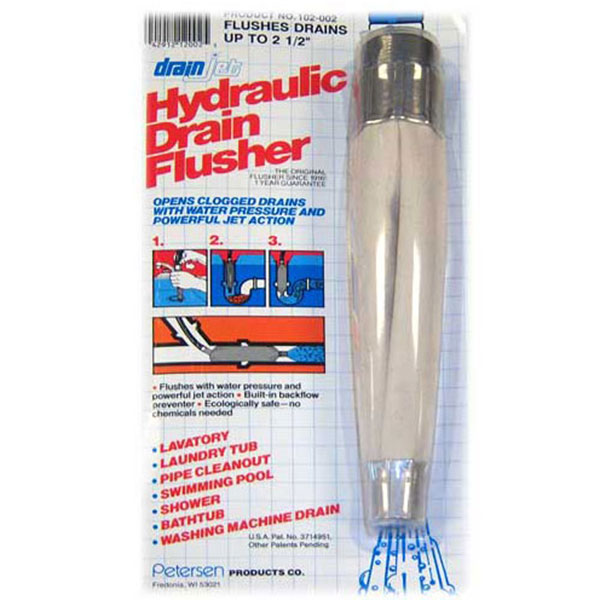 102-002 DrainJet Pool Clogged Plumbing Hydraulic Drain Flusher