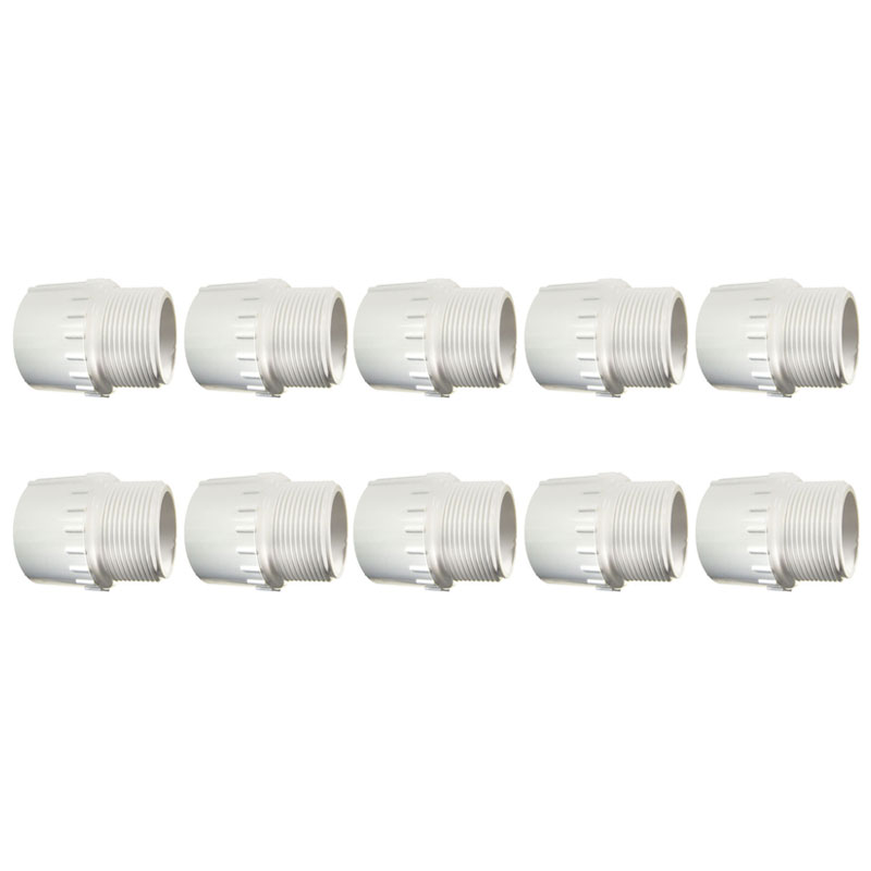 436-015 Male Adapter Mipt 1-1/2 in. 10-Pack Multi-Pack