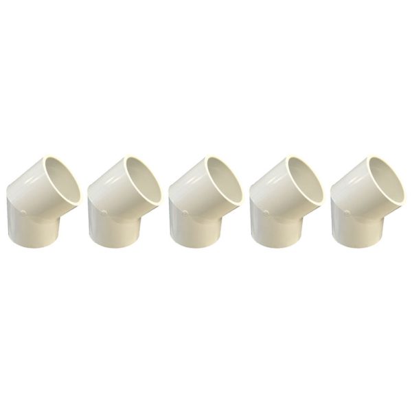 417-010 Slip 45 Degree Elbow 1 in. - 5 Pack