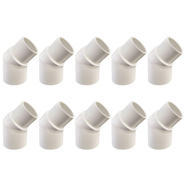 427-015 Street 45 Degree Elbow 1-1/2 in. - 10 Pack