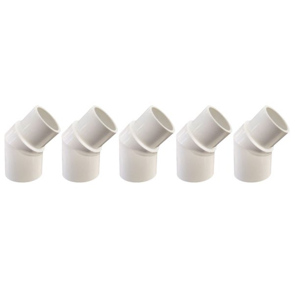 427-015 Street 45 Degree Elbow 1-1/2 in. - 5 Pack