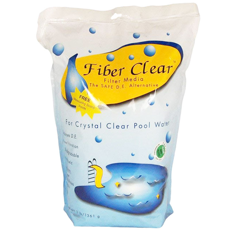 FCR003B Fiber Clear Cellulose Filter Media D.E. Alternative 3 lb