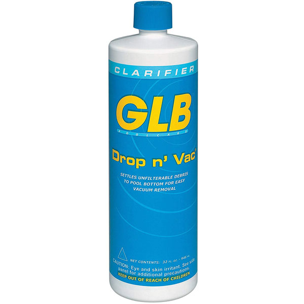 71408 GLB 1-Quart Drop n' Vac Pool Swimming Water Clarifier