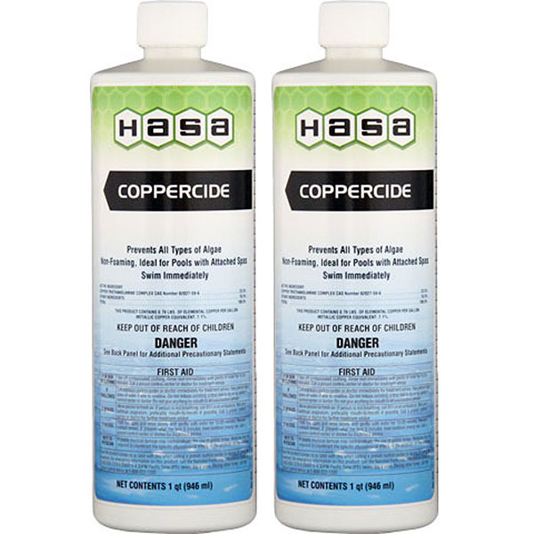 74021 Hasa Coppercide Algea Remover Algaecide (2 Count)