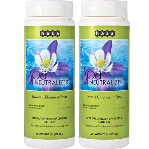 81412 Hasa Hi-Temp Spa Chlorine Neutralizer (2 Count)