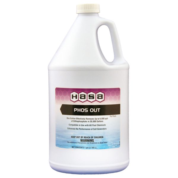 77141 Hasa Phos Out Swimming Pool Phosphate Remover 1 Gal.