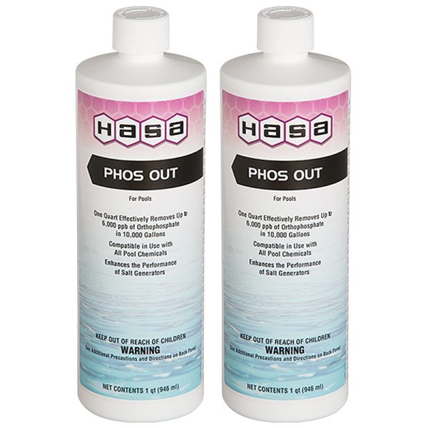 77121 Hasa Phos Out Swimming Pool Phosphate Remover - 2 Pack
