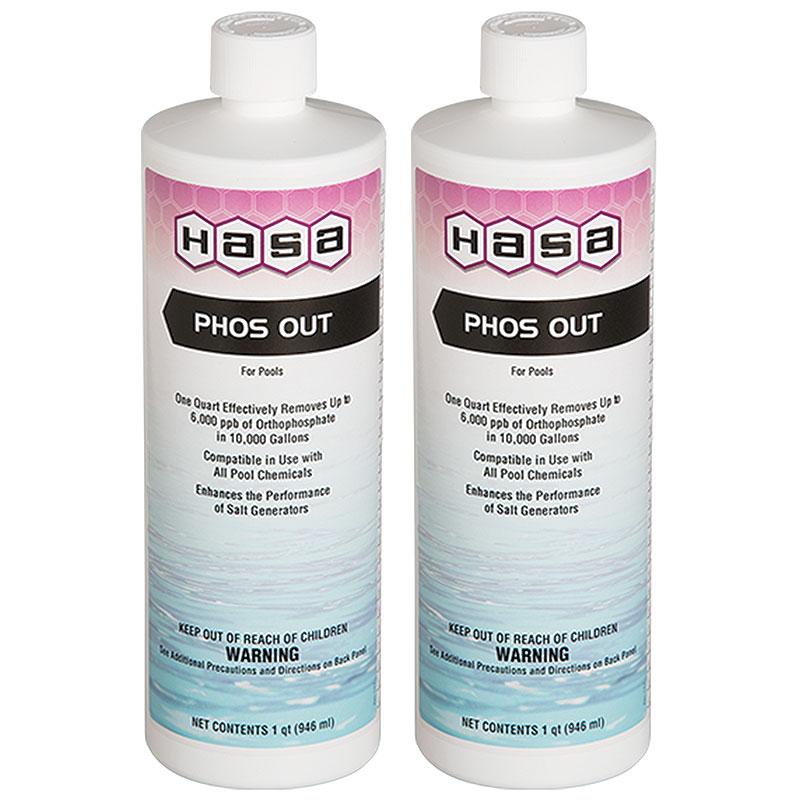 77121 Hasa Phos Out Swimming Pool Phosphate Remover (2 Count)