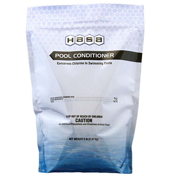 65085 Hasa Pool Water Stabilizer Conditioner Cyanuric Acid 5lb. 11947