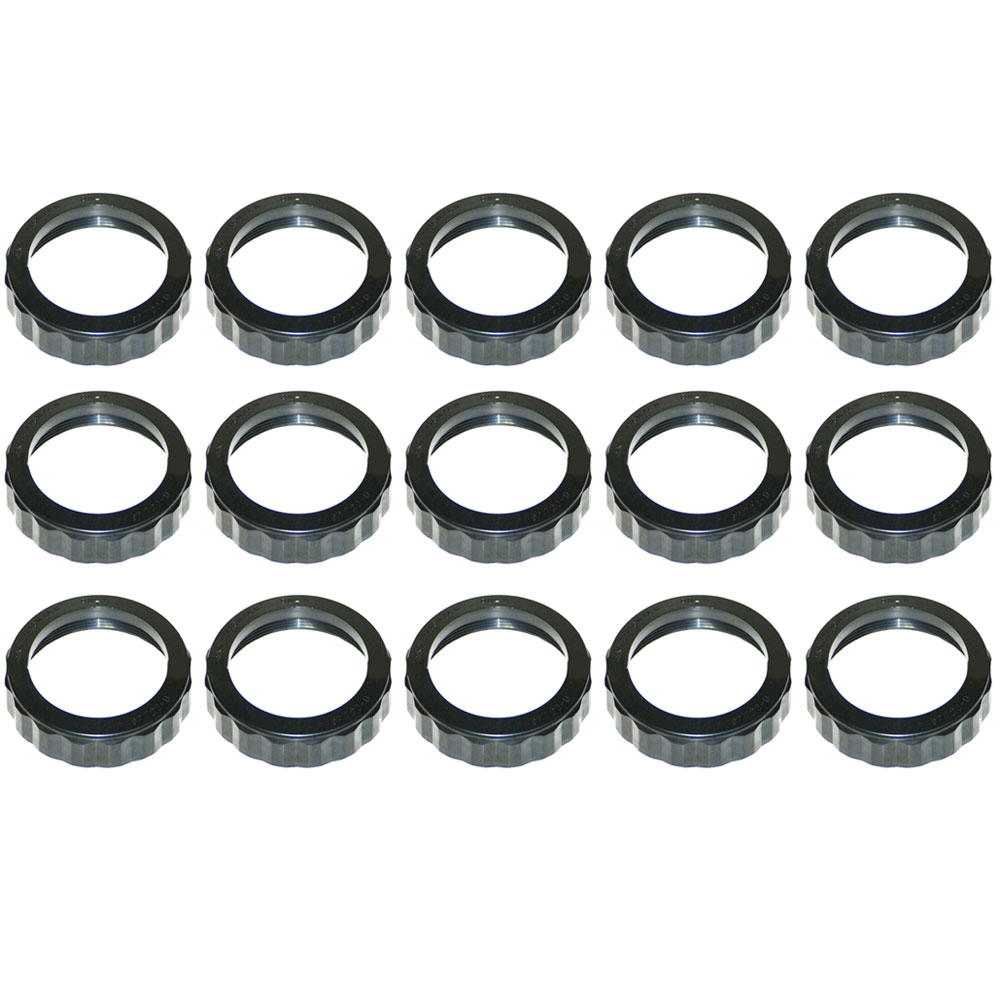 SPX0722D2 Hayward SP0410X502S SP0410X602S Backwash Slide Valve Black Bonnet Nut 15-Pack Multi-Pack